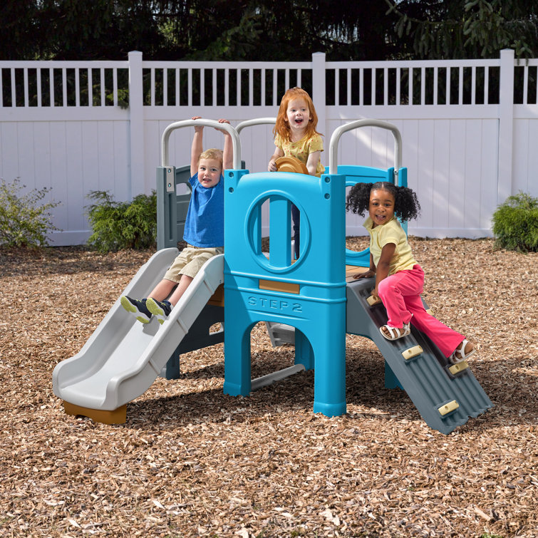 Toddler outdoor slide store climber